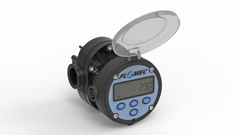 OM Series Chemical Flow Meter with R5 Display